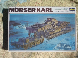 Hasegawa 31032  MORSER KARL Duitse spoorweg kanon